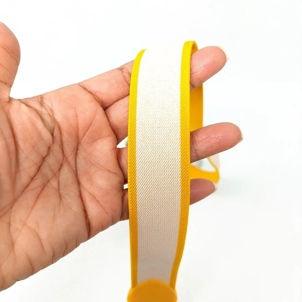 Yellow Adjustable Stretchy Adidas Kids Belt